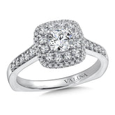 Halo Engagement Ring